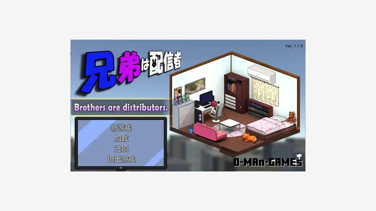 主播兄弟NTR二人 主播兄弟NTR二人官方中文版下载与1.8G包体说明 封面图